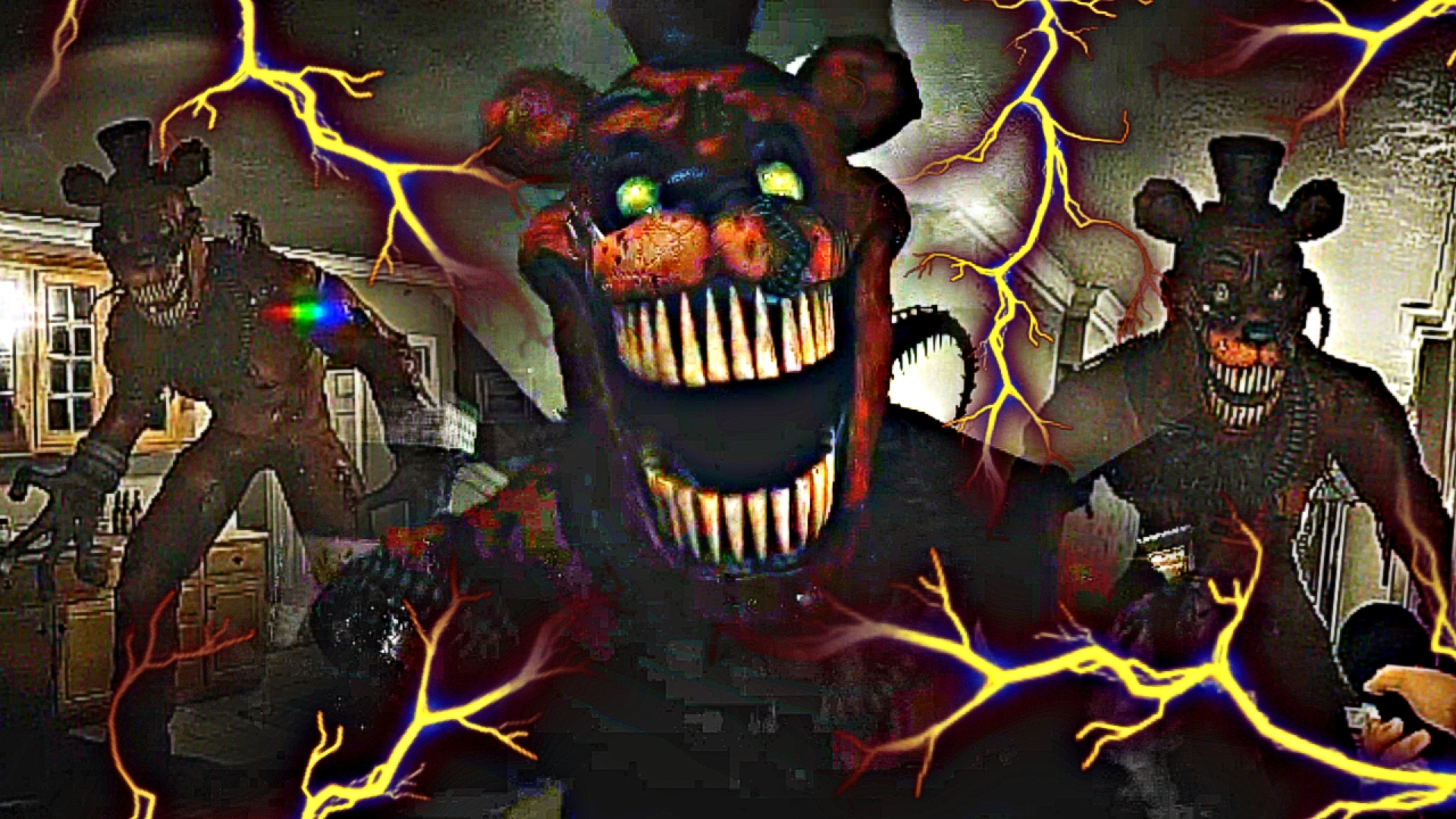 بیخیال....این دیگه چیهههه[ fnaf shadows awaken fan game] محسن چاوشی