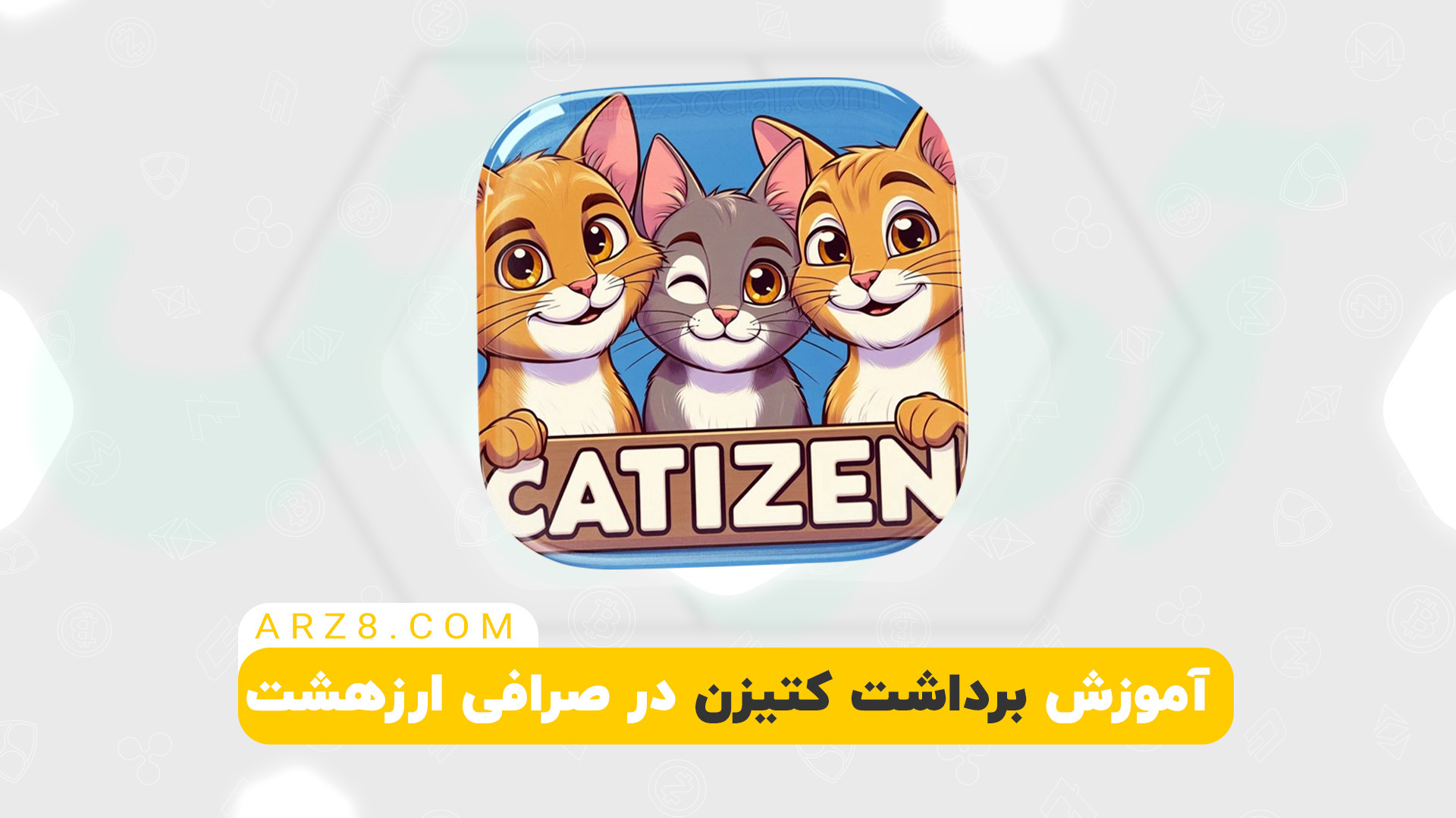 آموزش , برداشت , توکن , ایردراپ , کتیزن , صرافی , ارزهشت