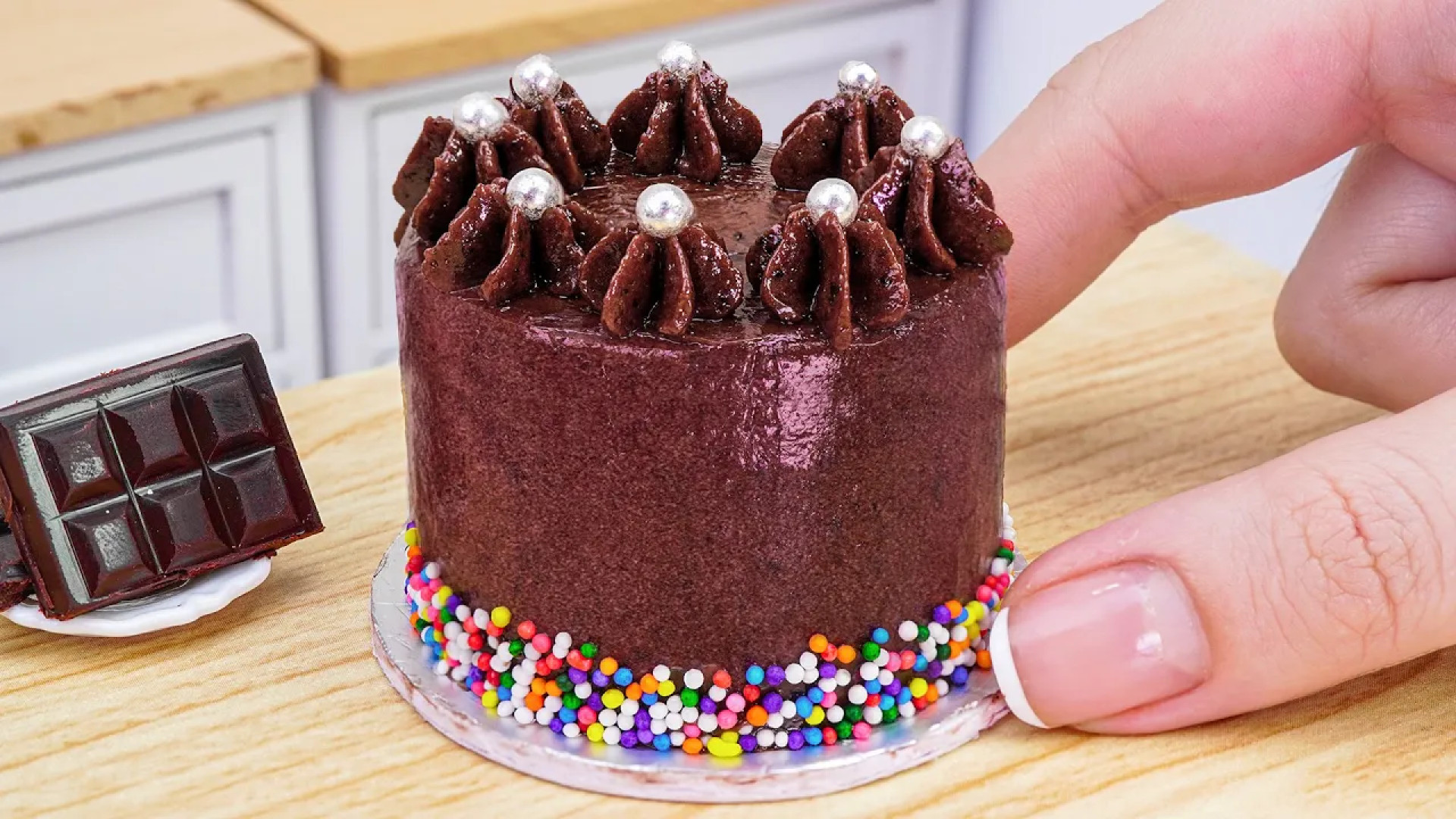 Moist Miniature Chocolate Cake Decorating Ideas | Easy  Tasty Miniature Cooki