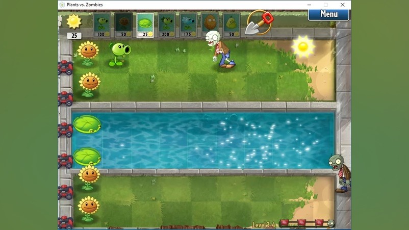 پارت 8 بازی plants vs zombies