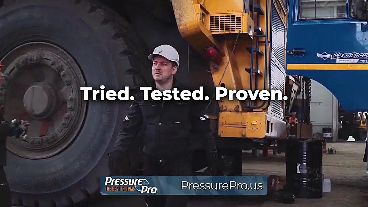 سیستم TPMS مخصوص تراک معدنی PressurePro بلیچینگ دندان