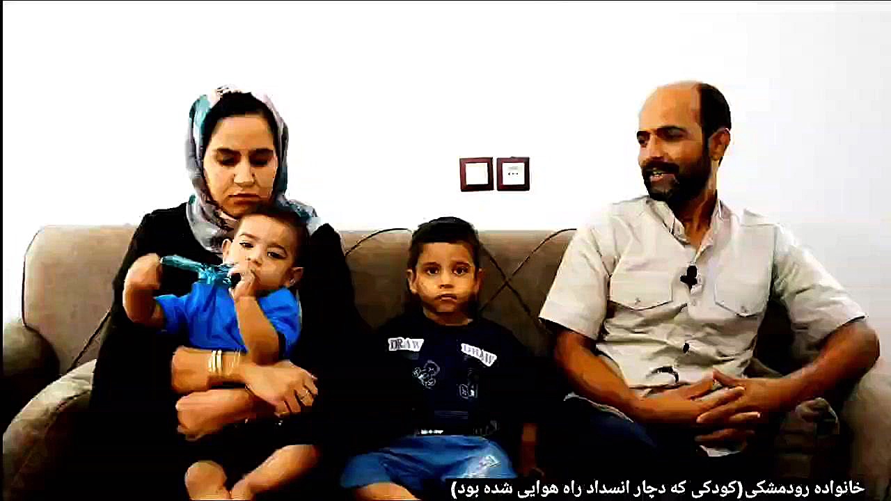 نجات جان کودک 10 ماهه : اورژانس بم لیپوست