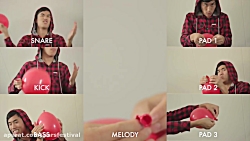 خلاقیت در ساخت آهنگ با 99 عدد...