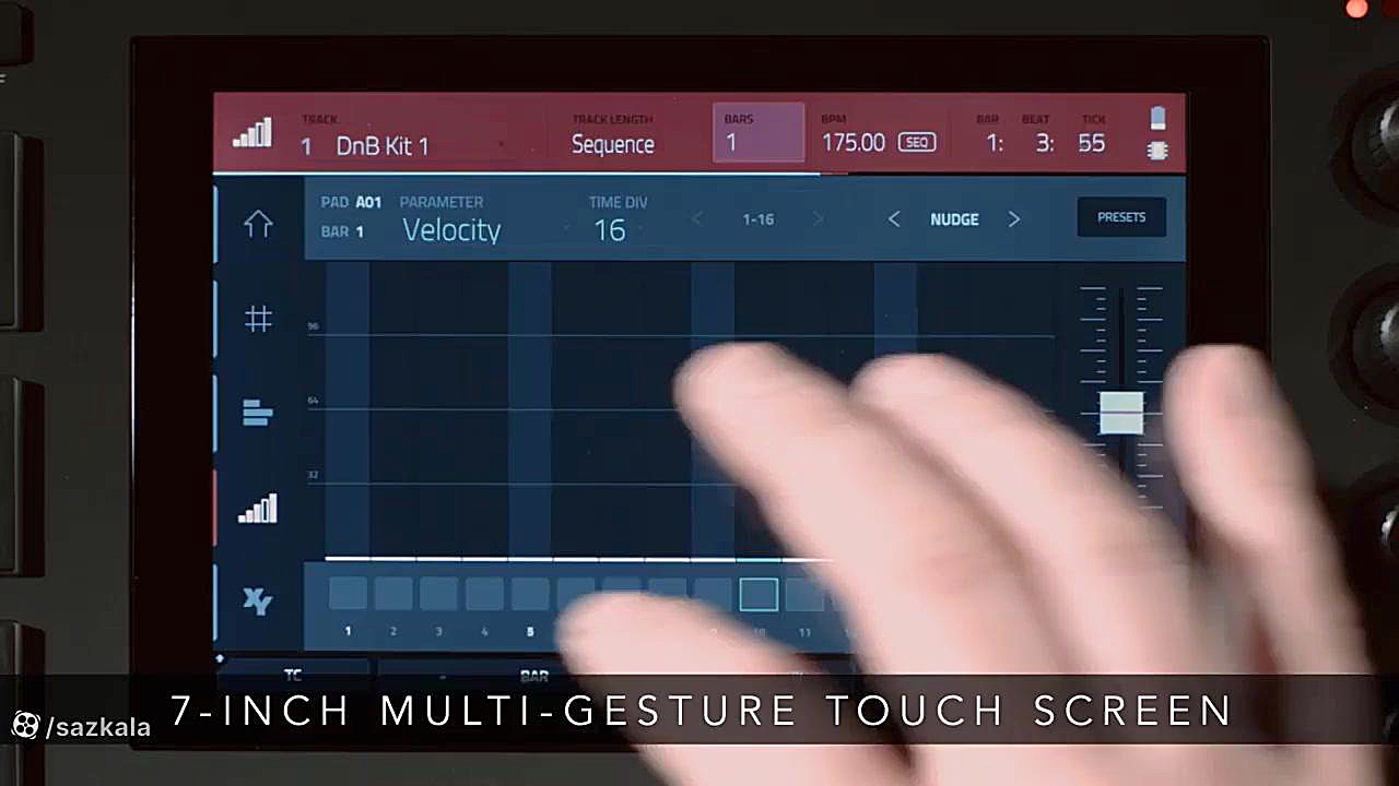 سکوئنسر و سمپلر Akai MPC Live II کیانو ریوز