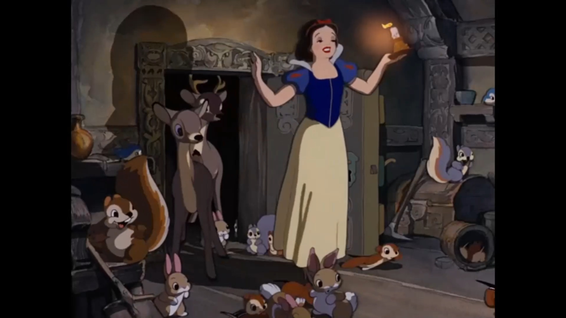 انیمیشن سفید برفی و هفت کوتوله Snow White and the Seven Dwarfs 1937 زمان598ثانیه