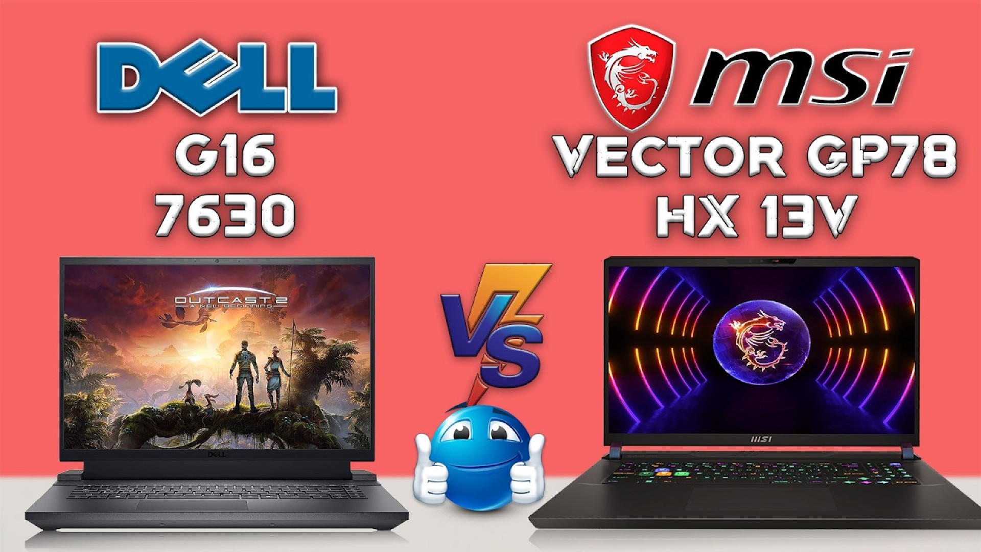 مقایسه لپتاپ های MSI Vector GP78 و Dell g16 7630 HIDA Scan