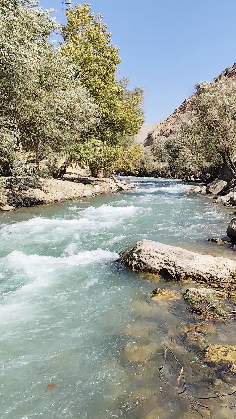 رود زیبای جاده چالوس/آرامش طبیعت