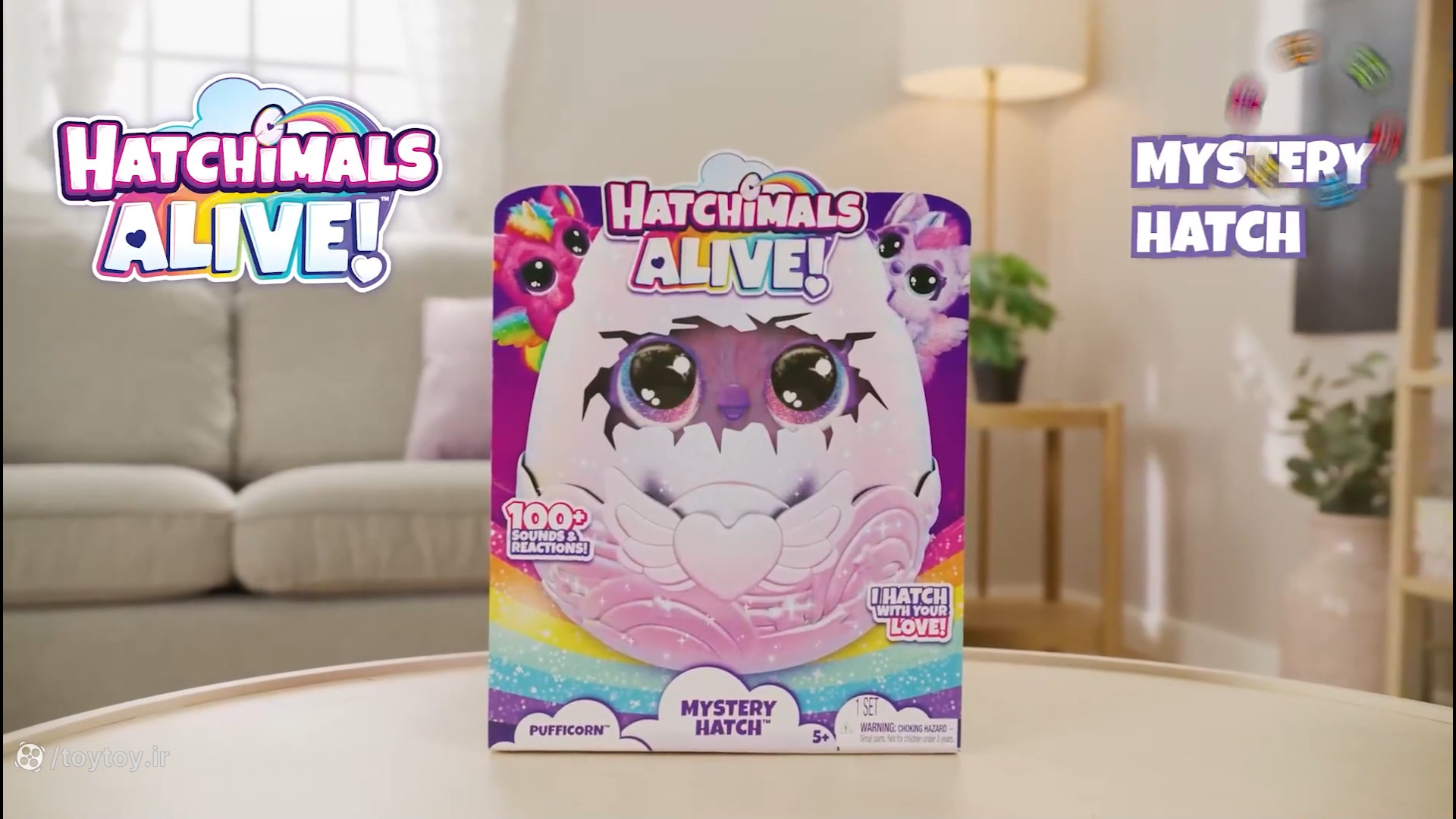 عروسک سورپرایزی هچیمال الایو Hatchimals Alive توی توی toytoy.ir کاشت مو