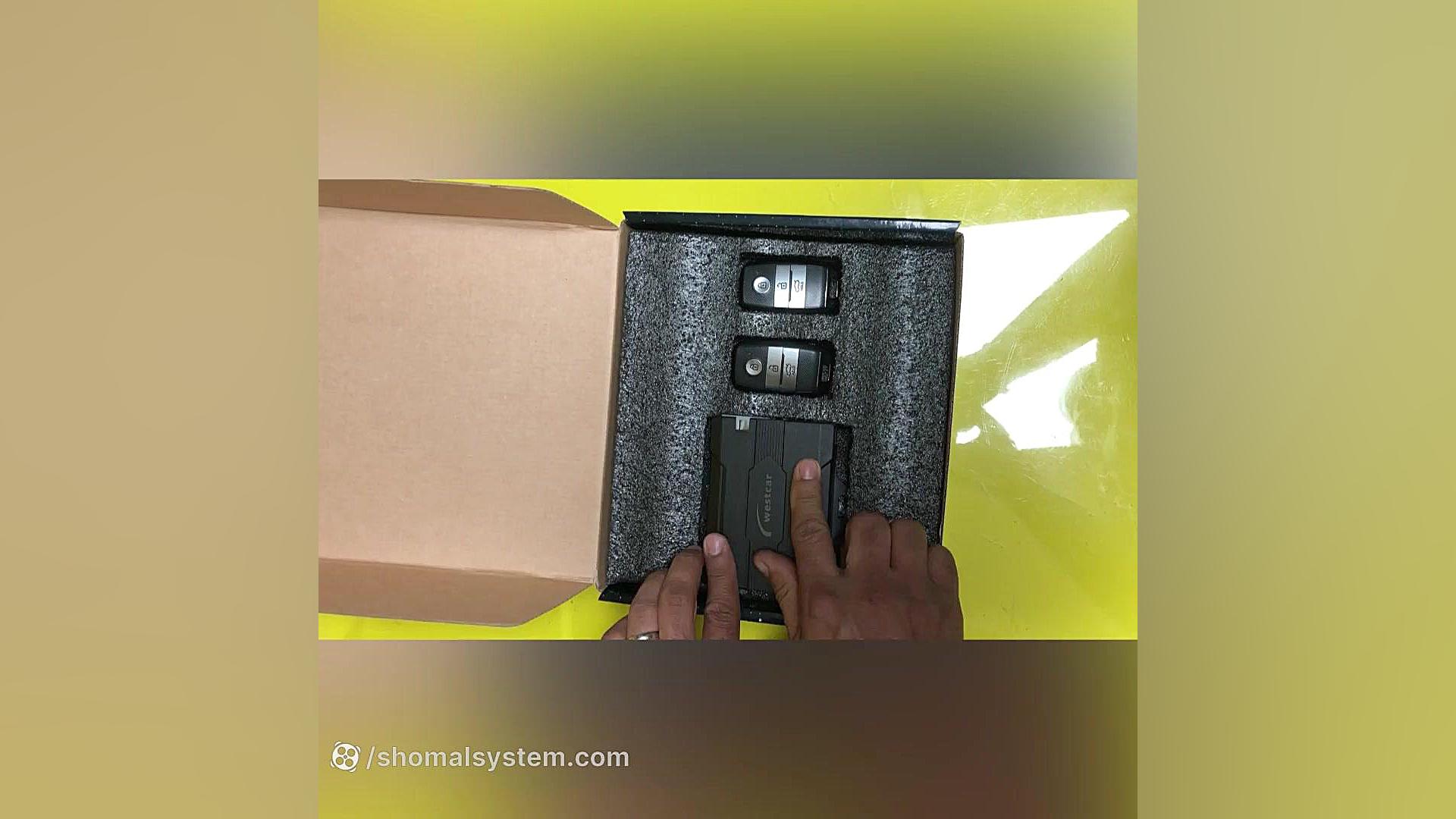 نصب و معرفی نمایندگی کیلس استارت وستکار key les start westcar زمان78ثانیه