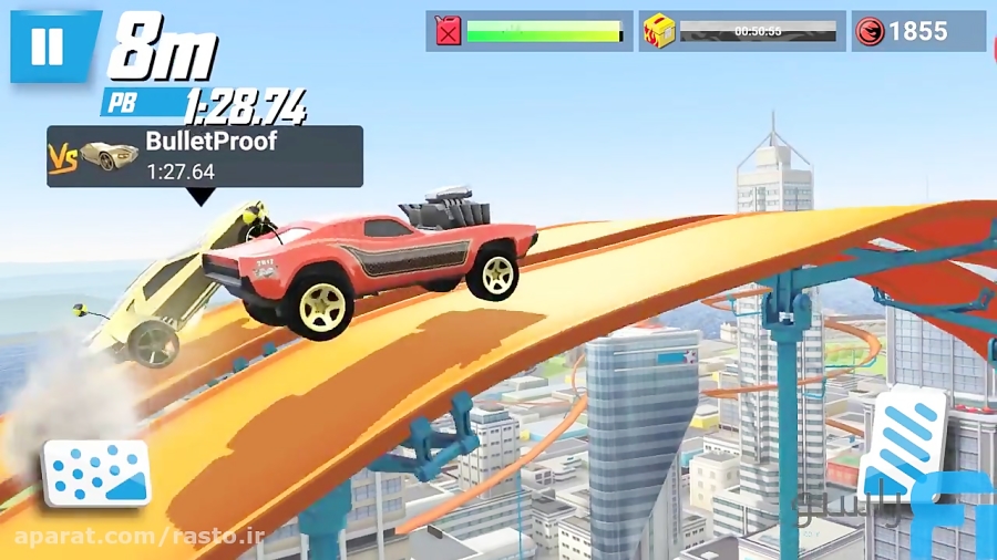 بازی مسابقه ای Hot Wheels Race Off