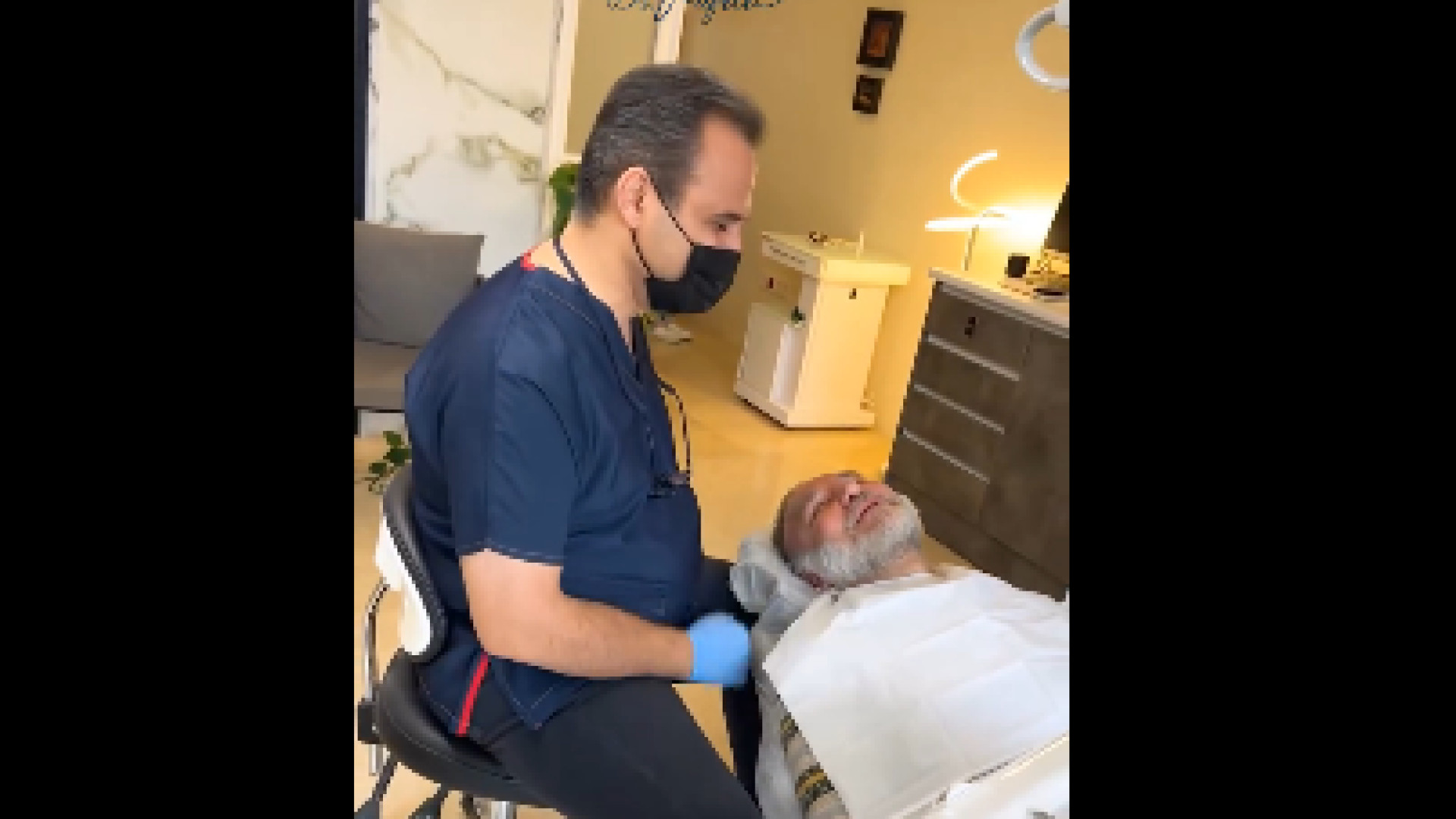 حضور هنرمند ارزنده کیهان ملکی دکتر کیوان کفیلی | دندانپزشک