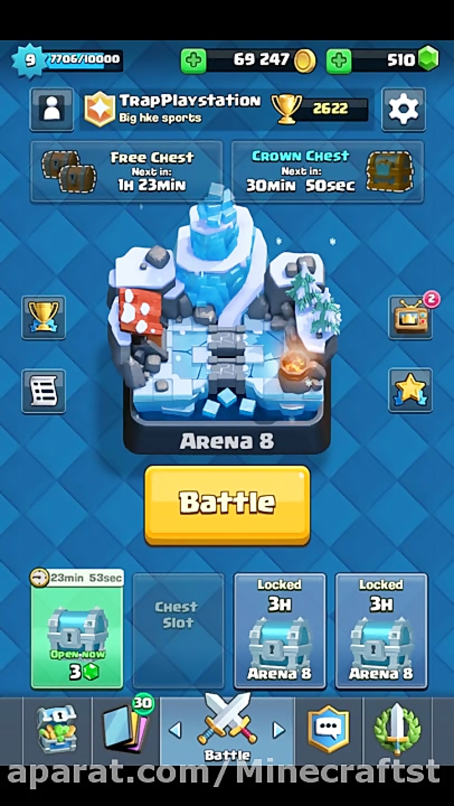 How to get a Legendary in Clash Royal- Glitch
