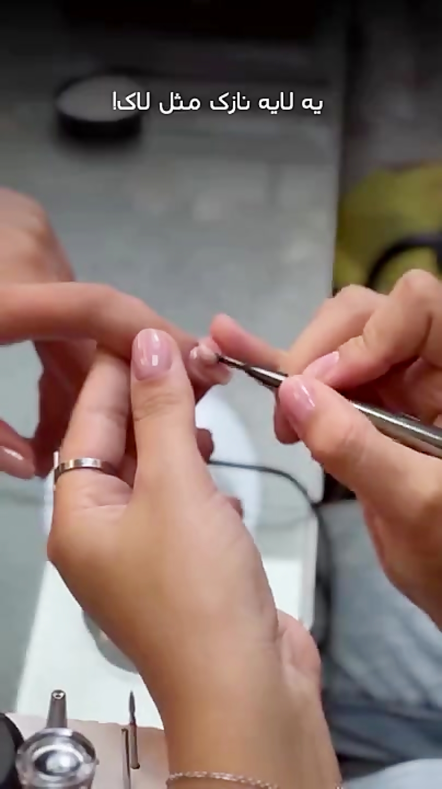 کاشت ناخن مهناز رحیمی ساری