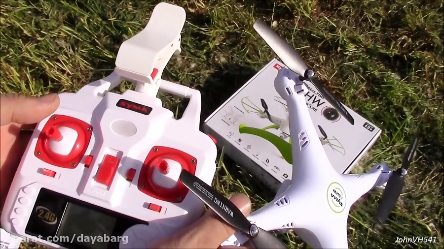 Syma's X5HW Camera/Wifi Auto Hover Quadcopter Drone Flight Review PT2