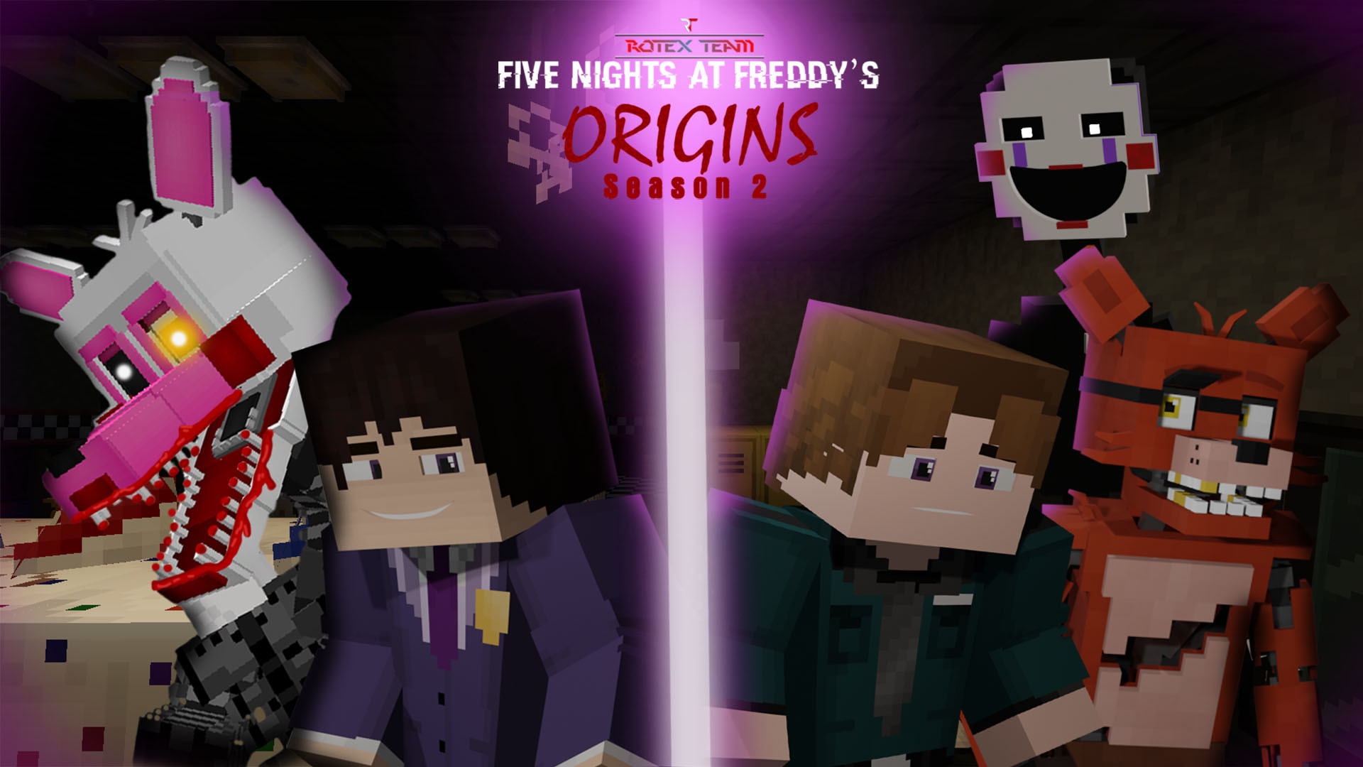 سریال ماینکرفت فناف اوریجینز فصل 2 قسمت 4 - مایکل افتن | Minecraft FNAF Origins اینستاگرام