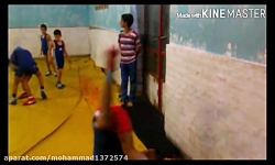 بالا رفتن از طناب محمد کمالی