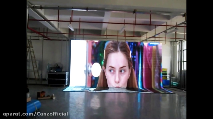 Outdoor P10 Flexible LED Video Wall with IP54/IP65 for both stage and