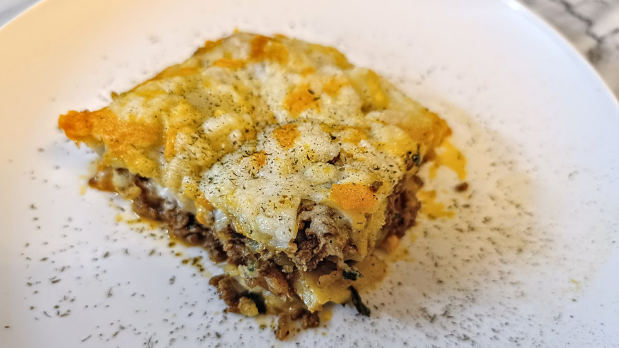 طرز تهیه سیب زمینی و گوشت پنیری | غذای فوری و خوش‌طعم