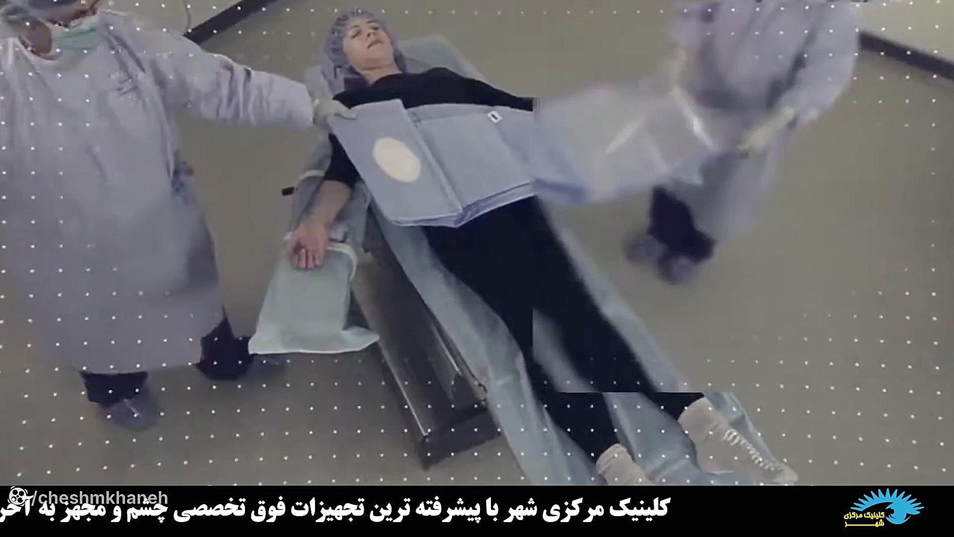 ویدئوی توضیح روش آنژیوگرافی از طریق پا کاشت ریش