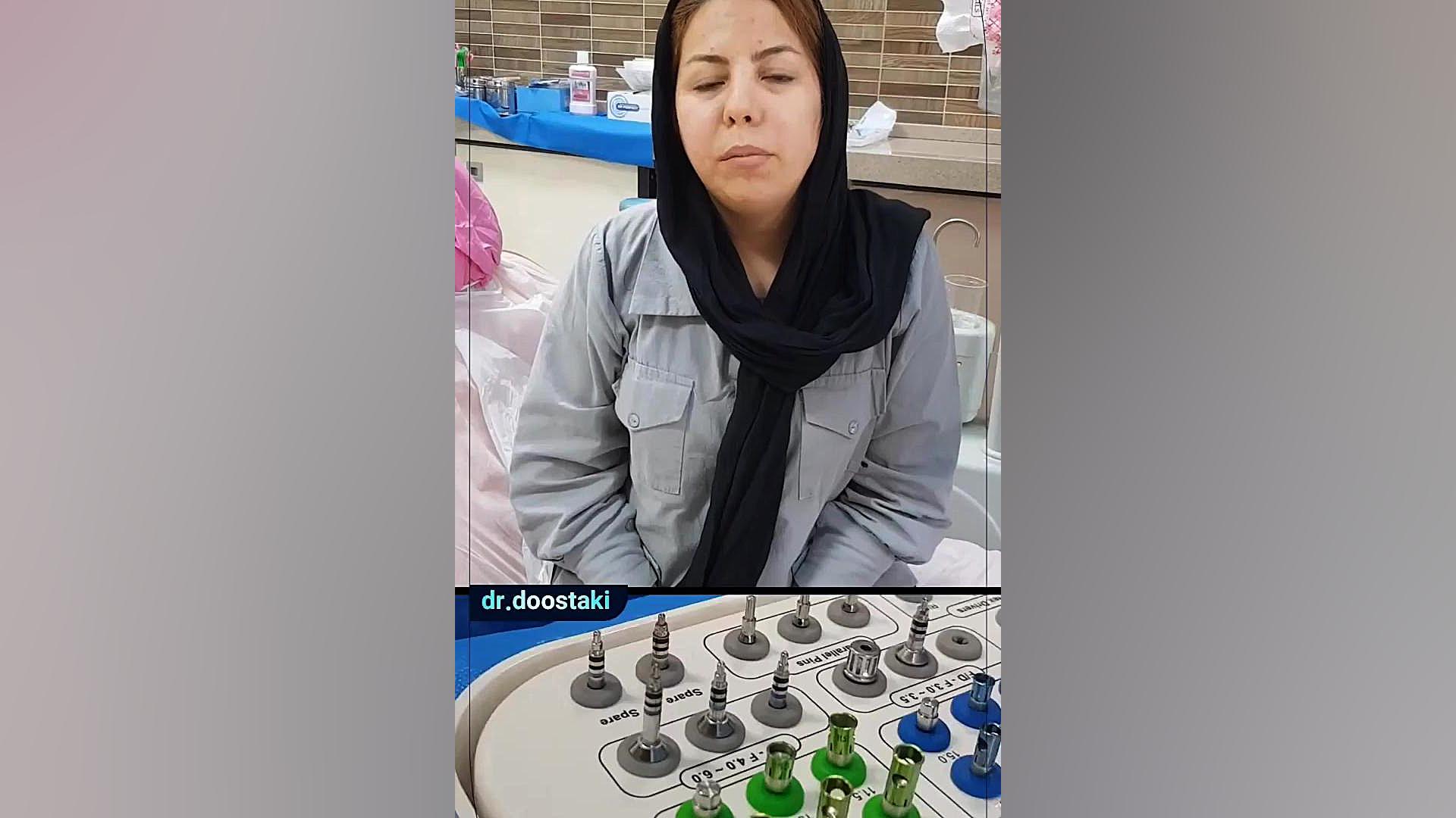 رضایت مشتری از انجام ایمپلنت در دندانپزشکی تخصصی دکتر سهیلا دوستکی دندانپزشکی دکتر سهیلا دوستکی