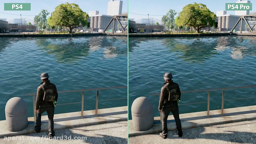 مقایسه گیم پلی Watch Dogs 2 روی PS4 و PS4 PRO