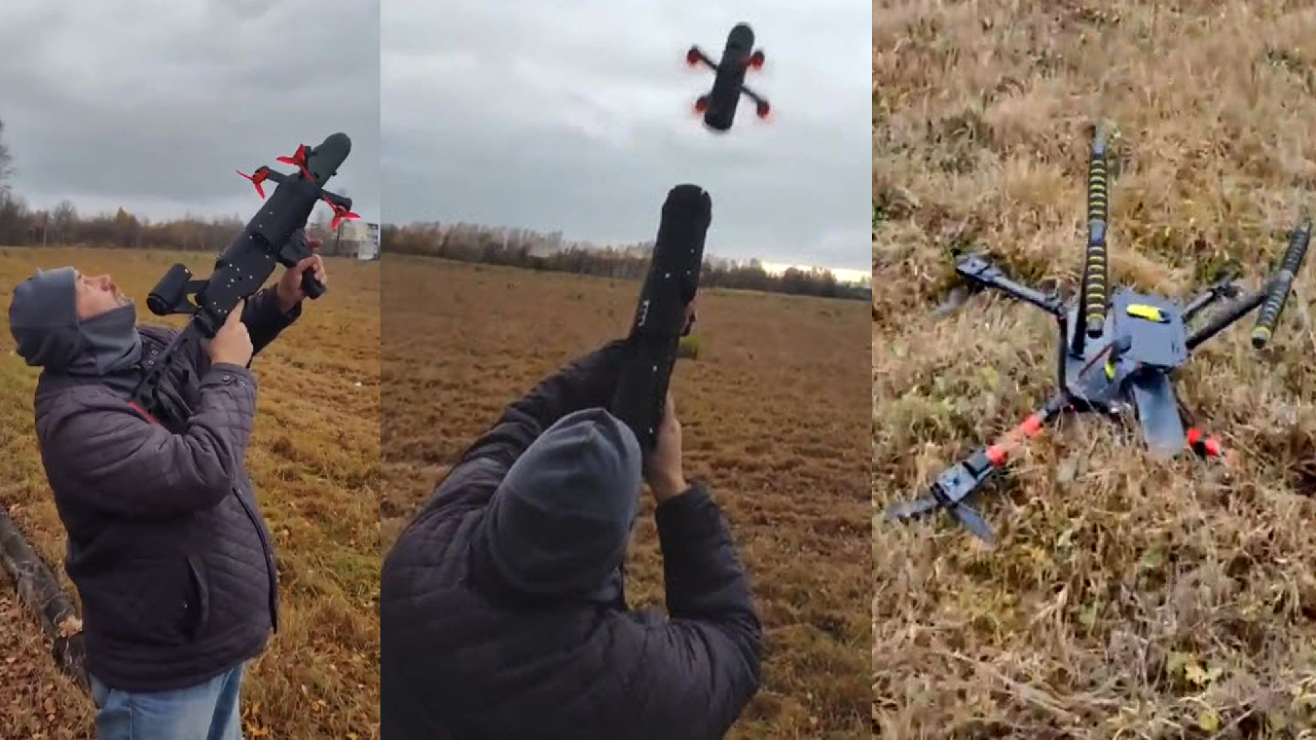 رهگیری پهپاد با اسکن حرارتی / موشک پدافند ضد هوایی کوادکوپتر drone جراحی گوش