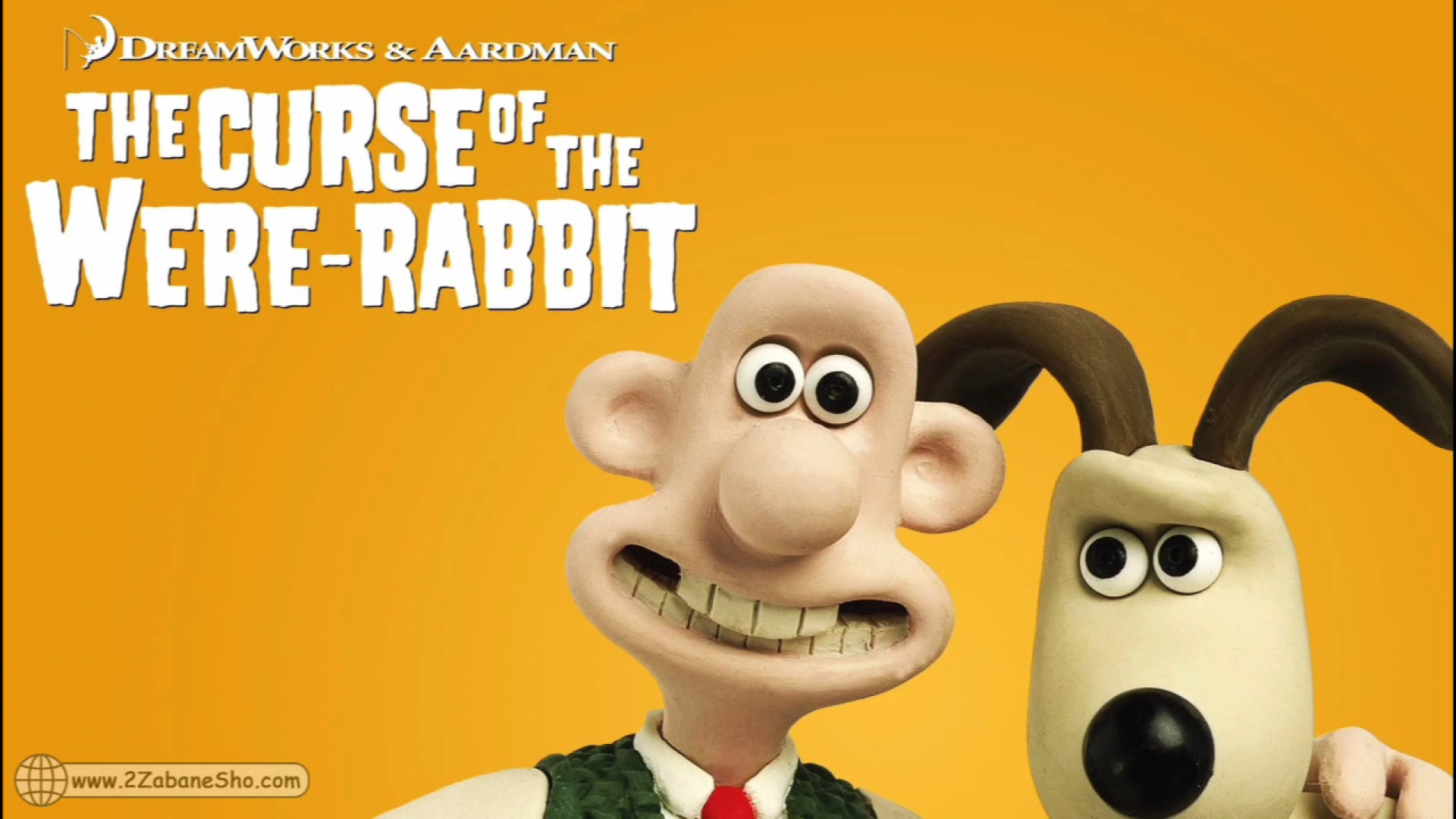 معرفی انیمیشن زبان انگلیسی Wallace  Gromit: The Curse of the Were-Rabbit زمان120ثانیه