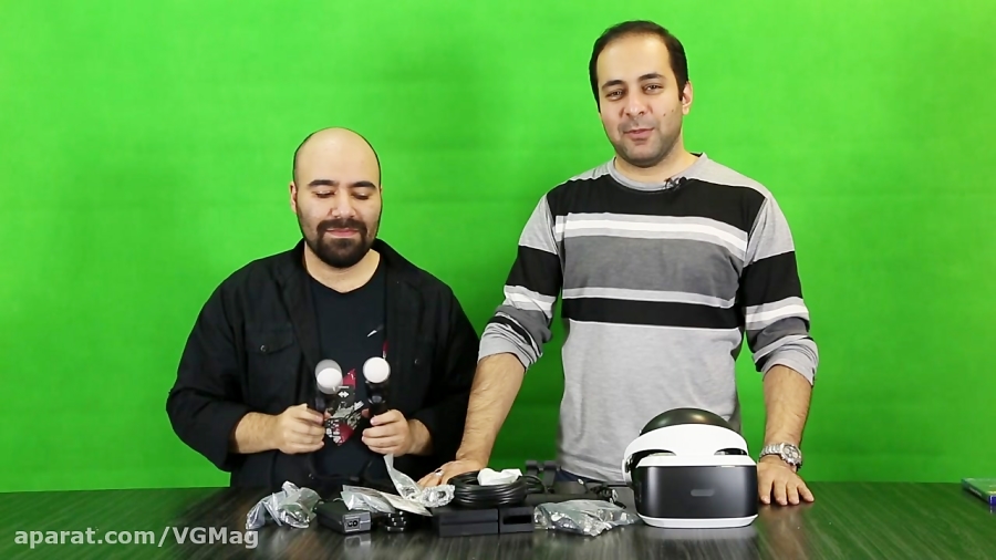 آنباکسینگ PlayStation VR - وی جی مگ