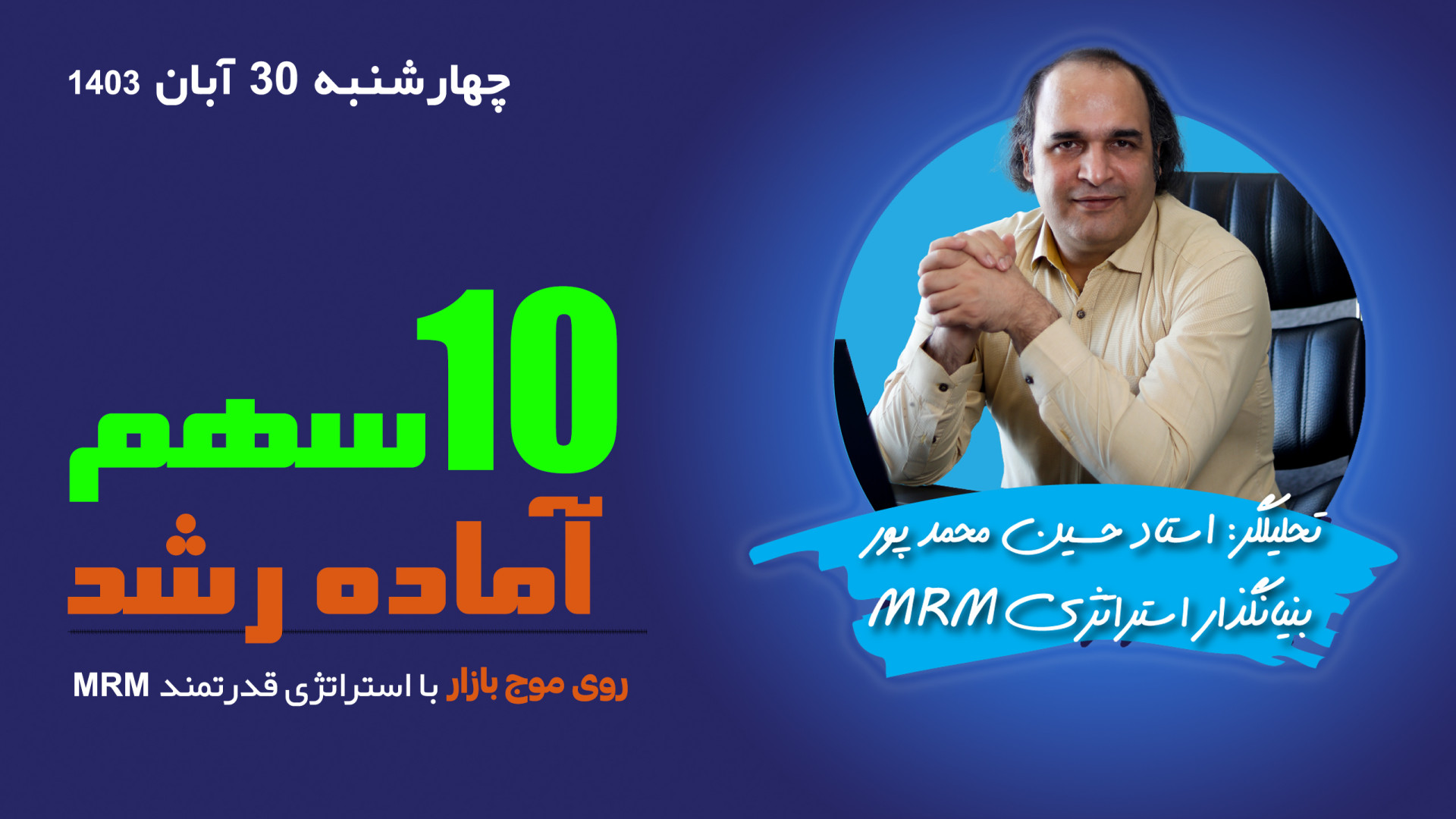 سیگنال , خرید , سهم , سود , درصد , آبان , | , موج , بازار , سیزدهمین , برنامه , تعداد , بورس , سودآوری , بررسی , کردیم , مروری , تحلیل , طلا , دلار , داشتیم , درحالیکه , تهران , سیگنال‌های , زیادی , سهام , سه , صنعت , انتخاب , استراتژی , قدرتمند , MRM , استاد , محمدپور , === , *** , نکته , خیلی , مهم , جدول , مدیریت , ریسک , سرمایه , معرفی , کار , رعایت , اصولی , حرفه‌ای , آسان , می‌کند , درنتیجه , حجم , معامله