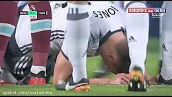 خلاصه بازی وستهام 0 - 2 منچستر...