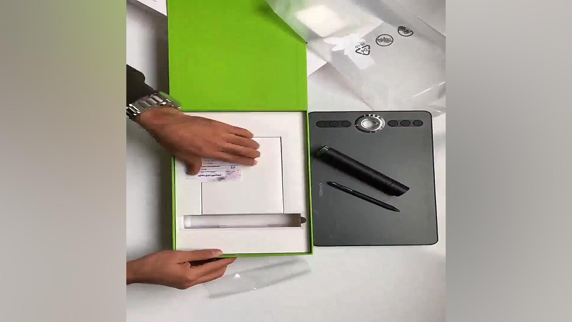 قلم نوری اکس پی.پن مدل Deco 02 - فیلم ارسالی خریدار RF Test