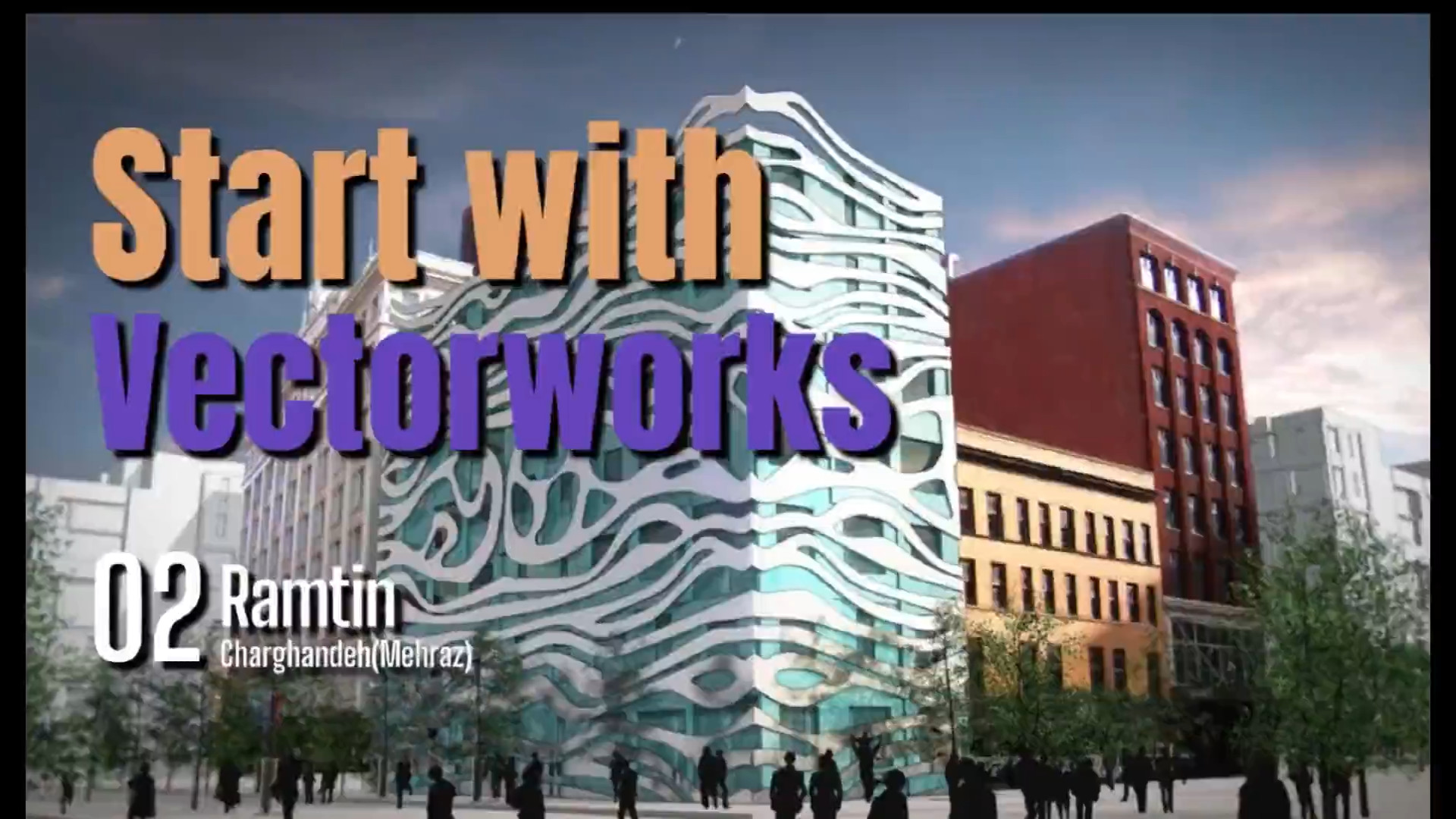 تیزر فصل 2 دوره Vectorworks مگالودکس