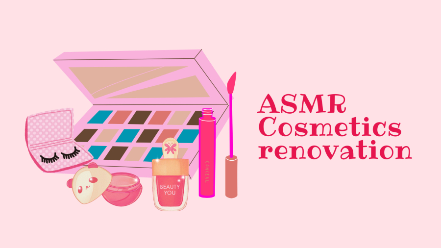 ASMR لذتبخش _ پاکسازی و ساخت مجدد لوازم آرایشی