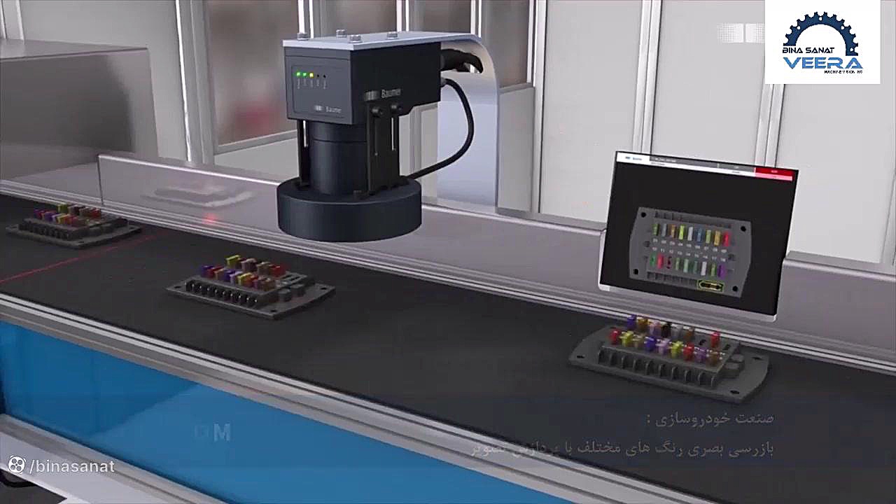 کنترل کیفی مبتنی بر بینایی ماشین و هوش مصنوعی زاویه سازی صورت
