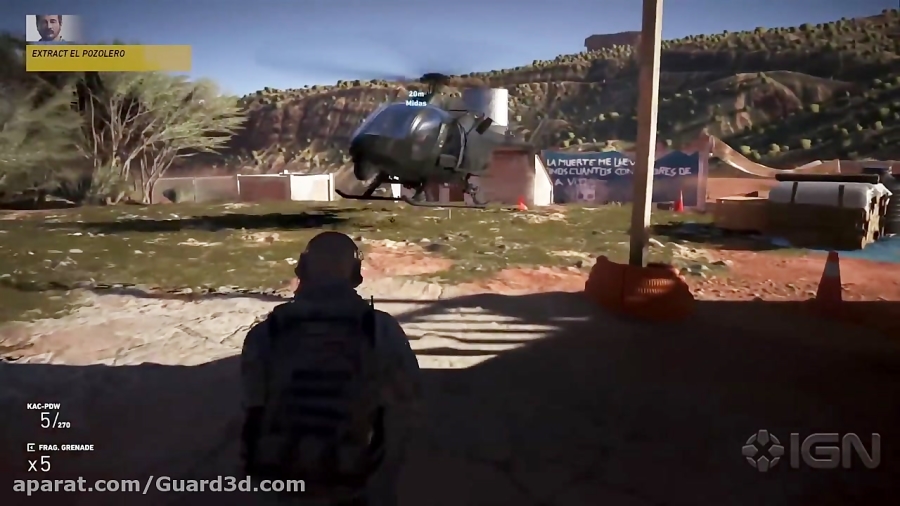 گیم پلی بازی Ghost Recon Wildlands