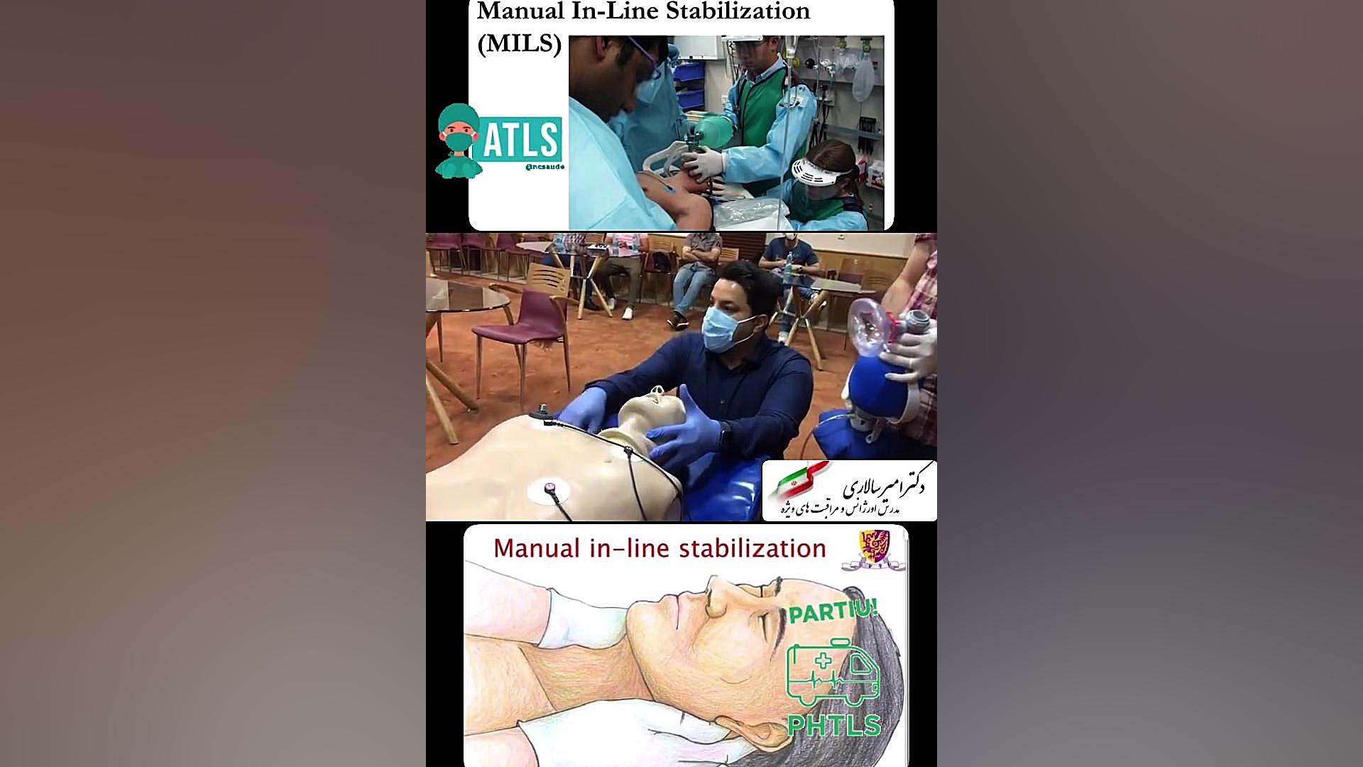 پايدارسازي سر و ستون مهره هاي گردني در بيماران ترومايي در هنگام اینتوباسیون ترمیم زیبایی دندان