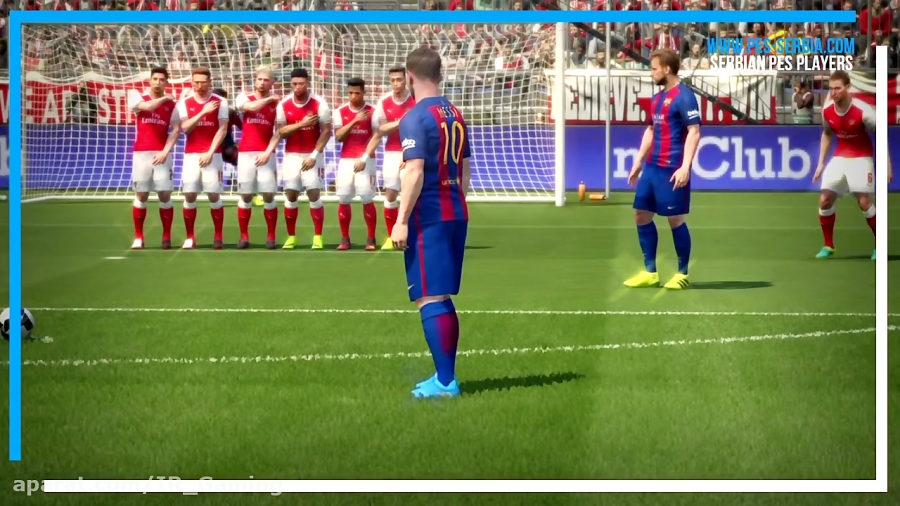 Pes 2017 Free Kick Tutorial.