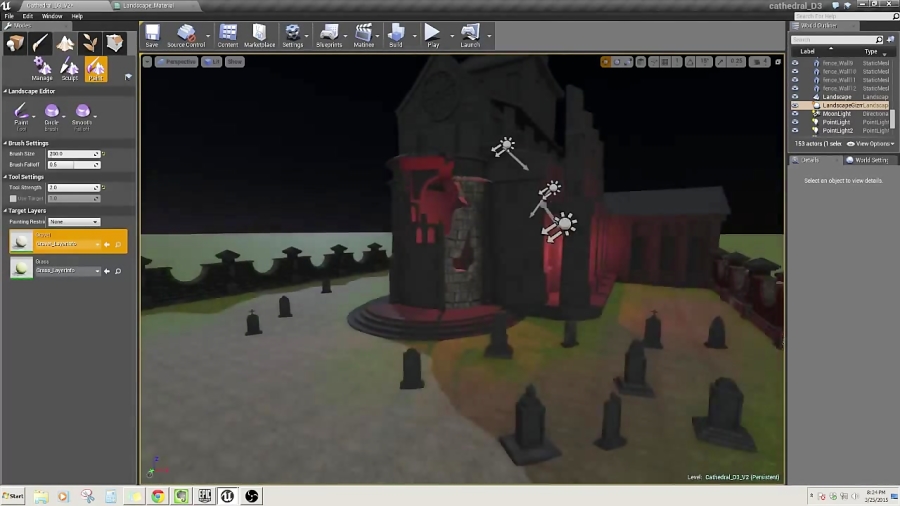 How to Paint Textures on Terrain/Landscape UE4