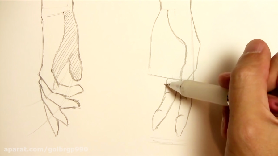 How to Draw Relaxed Hands, 5 Ways