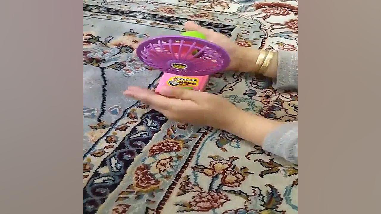 پنکه اسباب بازی مدل Fantastic - فیلم ارسالی خریدار مزوتراپی