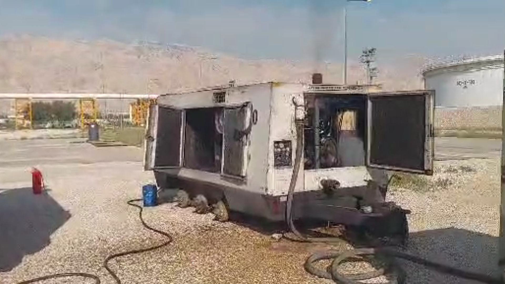 اجاره کمپرسور هوا جهت تست خطوط لوله گاز