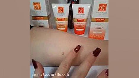 کرم ضد آفتاب رنگی مای مدل SPF30 محافظ UVA ,UVB, ضد چروک, ضد لک, ضد پیری, ضد آب, اینفلوئنسر بامزه