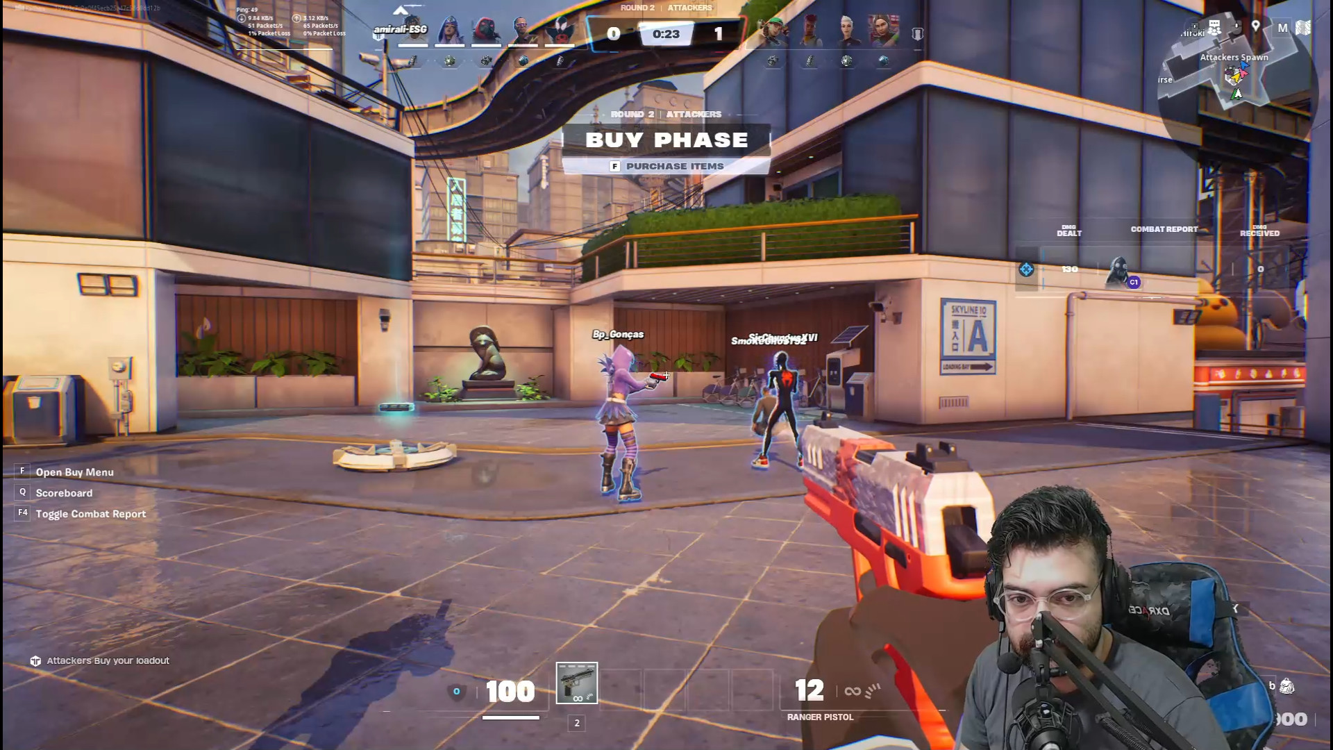 بازی Fortnite : آپدیت اول شخص اومده !! کانتر تو فورتنایت ؟! اصلاح طرح لبخند