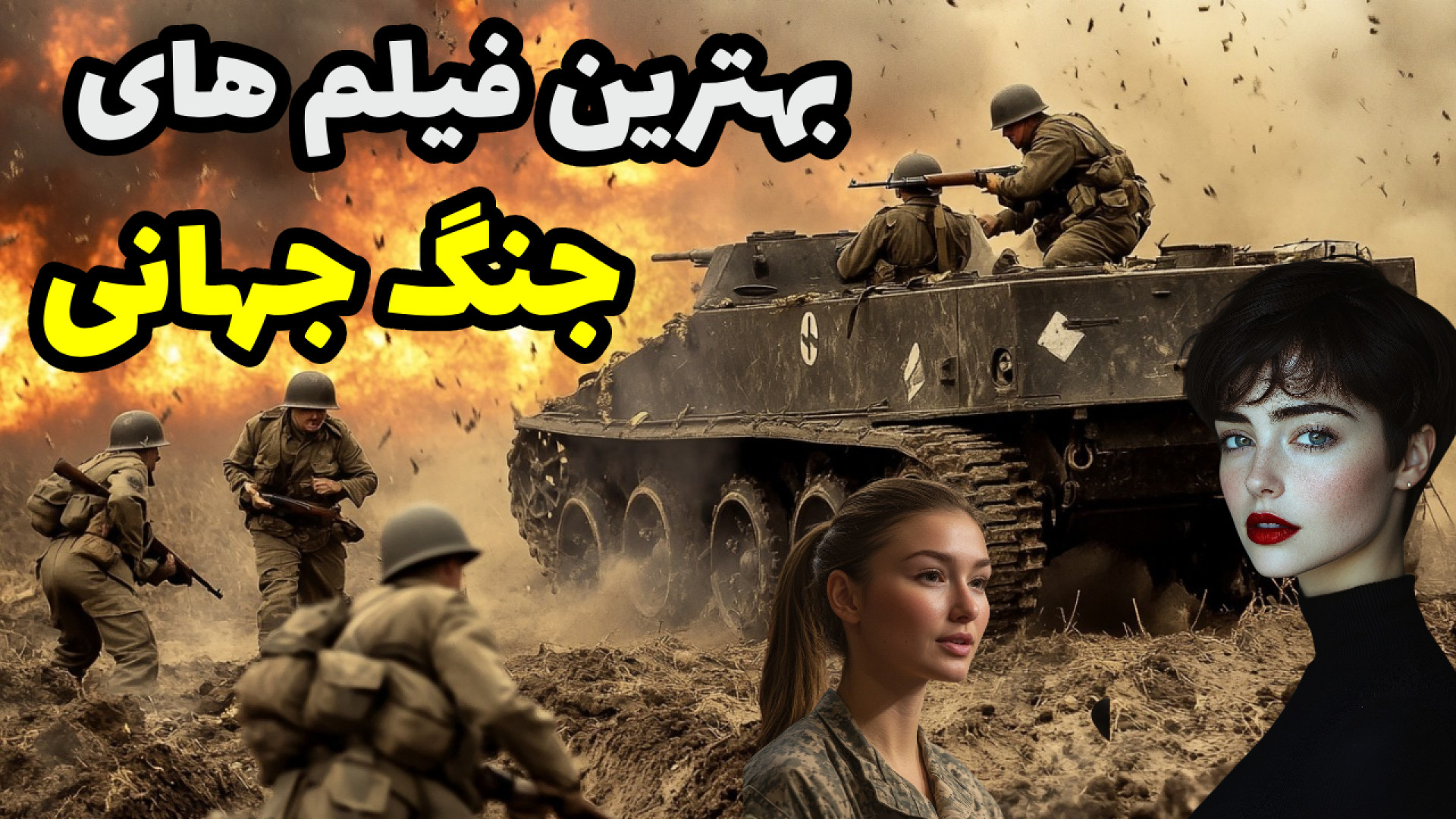 6 فیلم برتر جنگ جهانی دوبله فارسی: از واقعیت تا حماسه زمان972ثانیه
