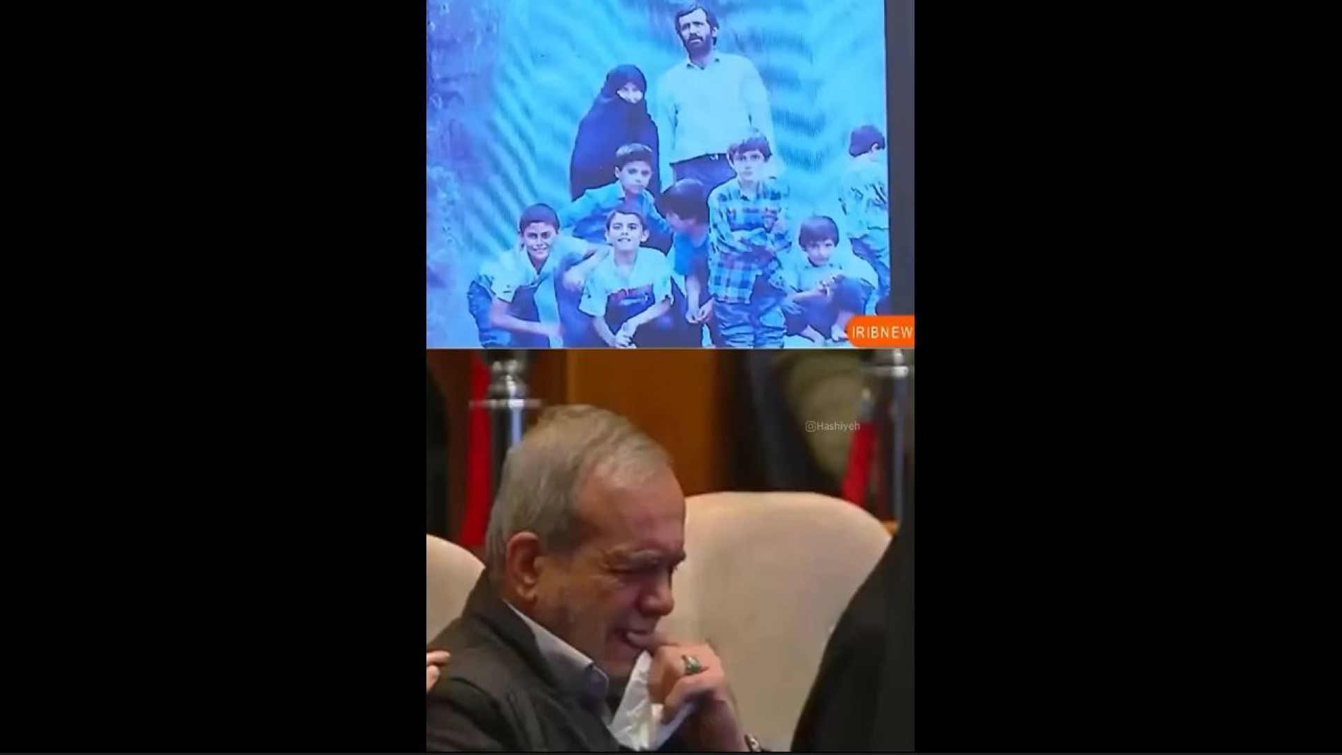 ادامه فیلم بغض رئیس جمهور و سخنرانی نکردن در اجلاس خانواده و پیوندهای پایدار زمان33ثانیه