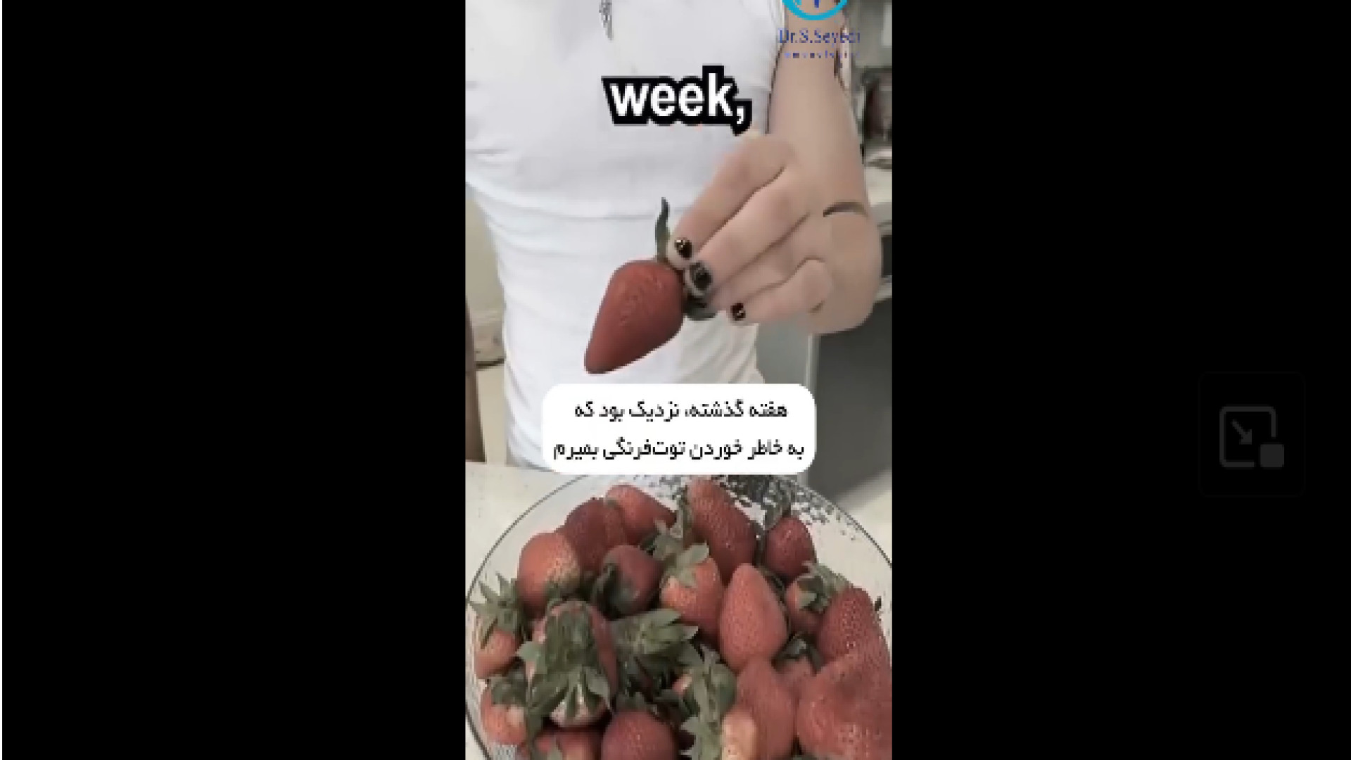 آلرژی به توت فرنگی دکتر شهرام سیدی متخصص آلرژی و ایمونولوژی
