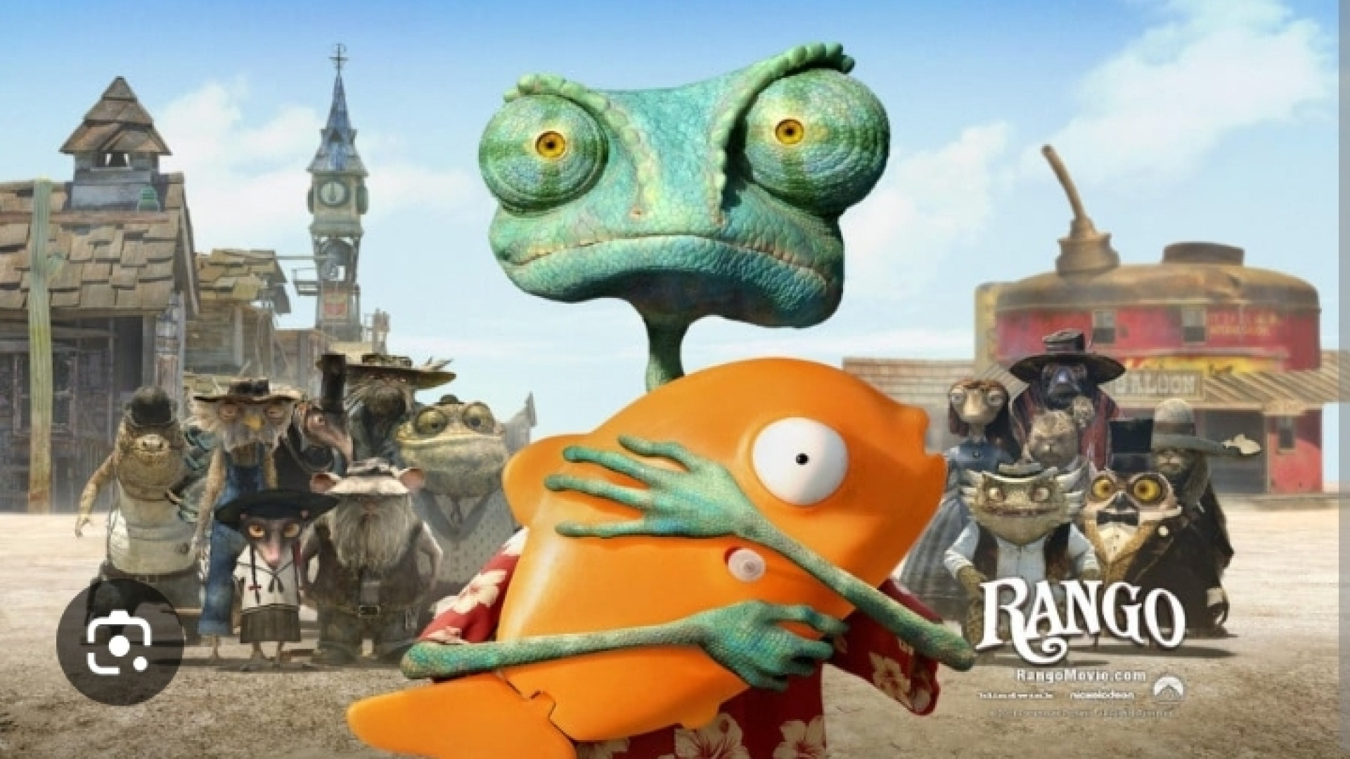 فیلم سینمایی RANGO دوبله فارسی ۲۰۱۱ زمان6734ثانیه