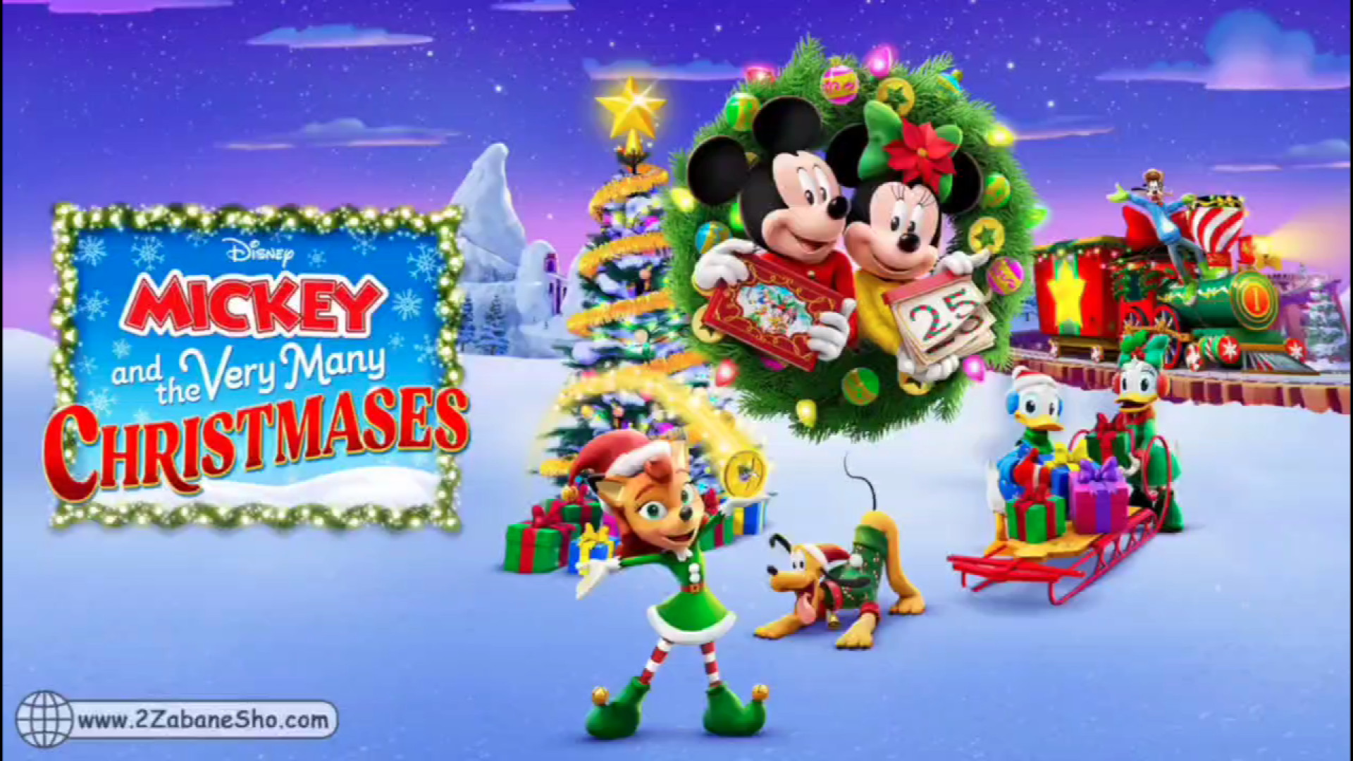دانلود انیمیشن میکی و کریسمس های بسیار زیاد Mickey and the Very Many Christmases زمان25ثانیه