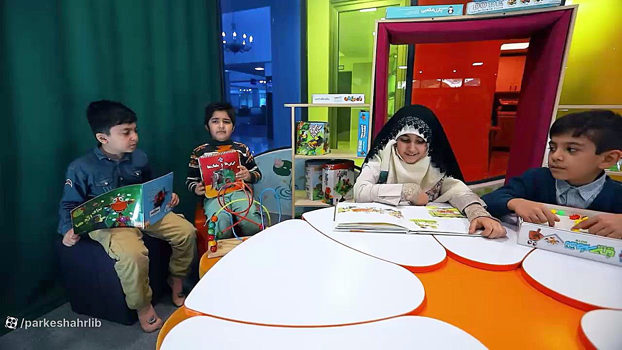 معرفی کتابخانه مرکزی پارک شهر زمان304ثانیه