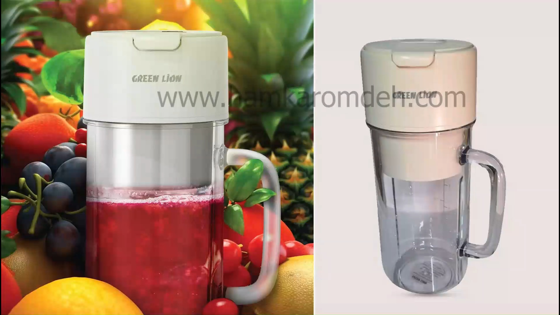 مخلوط کن قابل حمل Blender Mug 2 گرین لاین GREEN LION